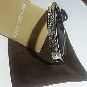 Michael Kors Silver Pave Bracelet